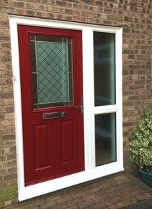red-composite-door
